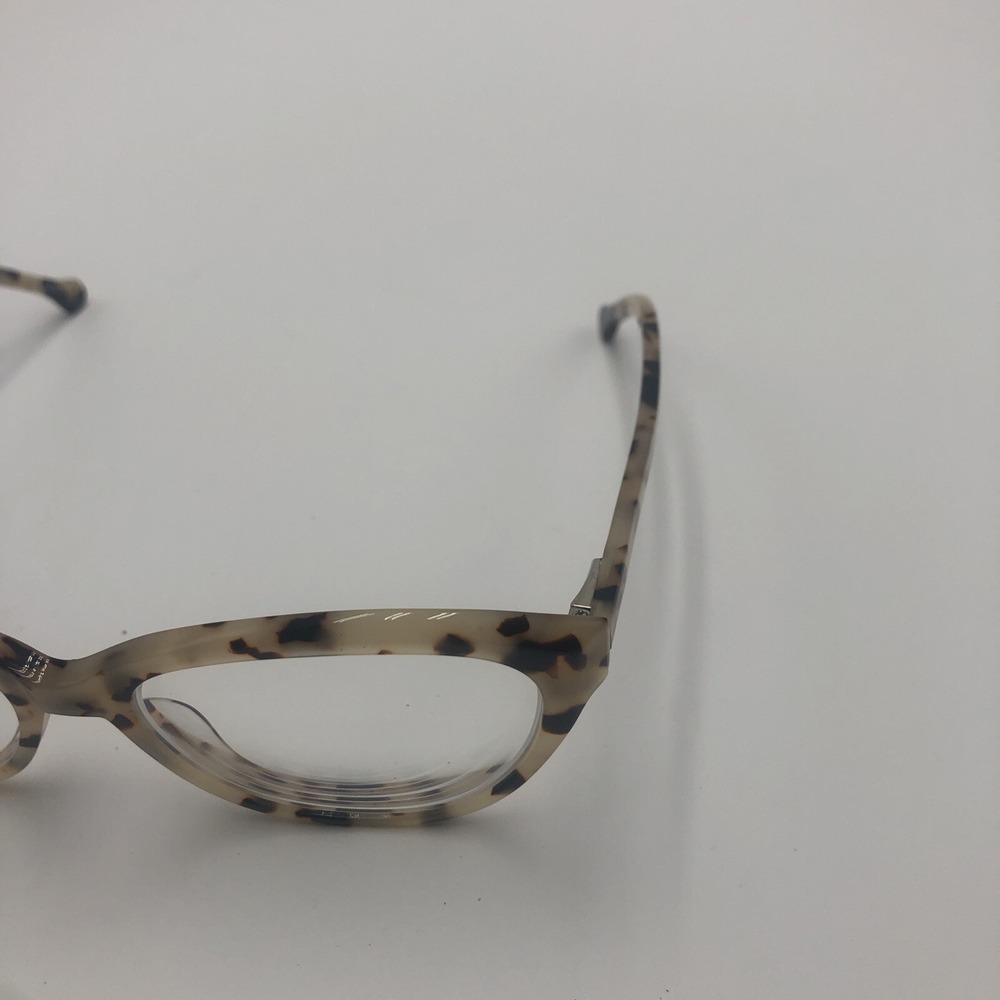 Womens Zenni Translucent Tortoise Eyeglass Frames Cat Eye  Preowned With‎ Case - Picture 2 of 16